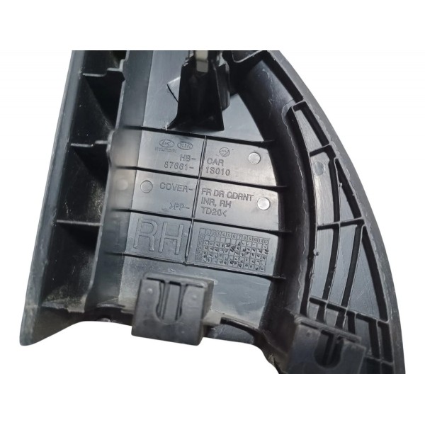 Acabamento Interno Retrovisor Lado Direito Hyundai Hb20 2014 Preto