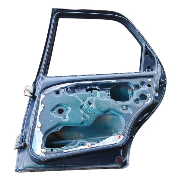 Porta Traseira Lado Direito Fiat Siena Palio Fire 2005 Traseira Direito Azul
