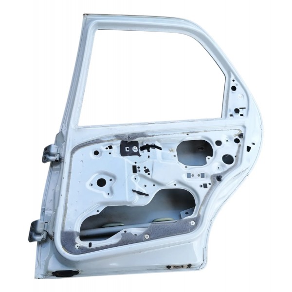 Porta Lado Direito Traseiro Fiat Palio Fire 2016 Sapão Traseira Direito Branco