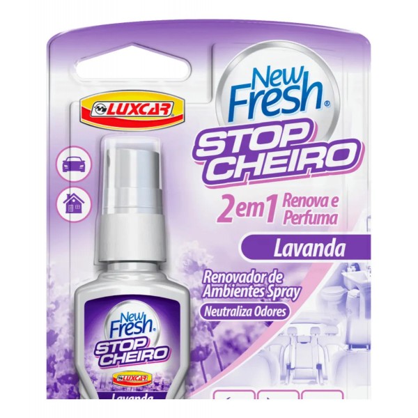 Odorizante Spray Automotivo Lavanda Luxcar 60 Ml Perfumador Veicular