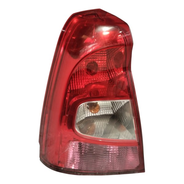 Lanterna Traseira Esquerda Renault Logan 2011 Detalhe Esquerdo/motorista Vermelho