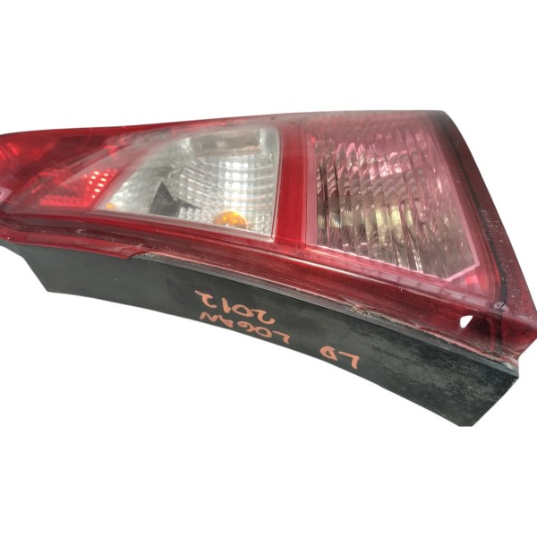 Lanterna Traseira Direita Renault Logan 2009 A 2012 Detalhe Direito/passageiro Vermelho