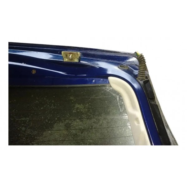 Tampa Traseira Capo Com Vidro Citroen C3 1.6 2008 Azul
