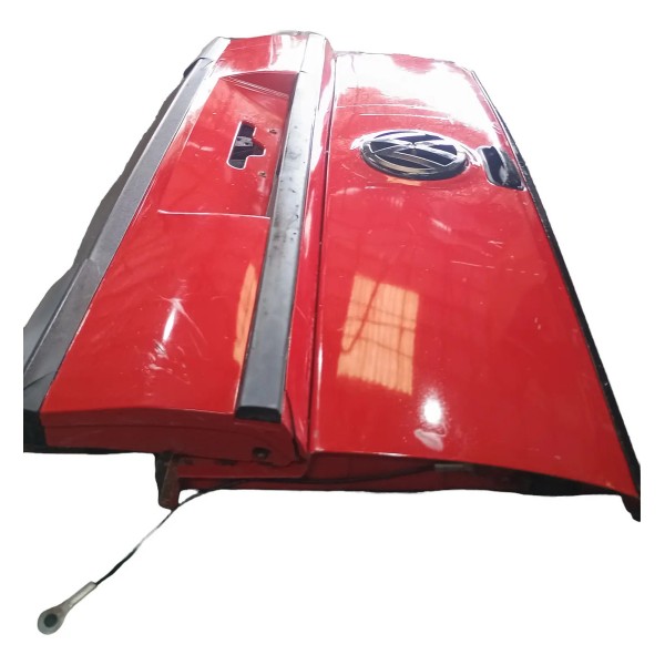 Tampa Traseira Caçamba Saveiro G3 G4 2000 A 2010 Com Detalhe Preto