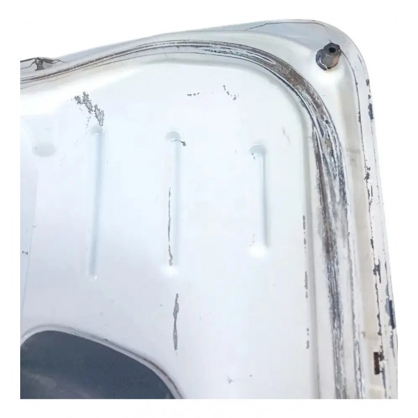Tampa Capo Traseiro Fiat Uno Vivace 2010 Para Recuperar Branco