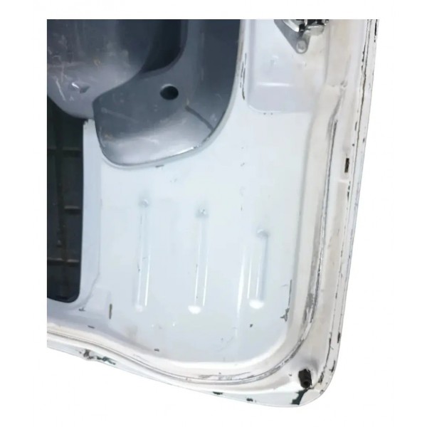 Tampa Capo Traseiro Fiat Uno Vivace 2010 Para Recuperar Branco