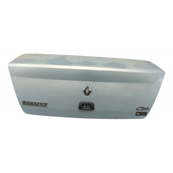 Tampa Traseira Porta Malas Renault Clio Sedan 2006 Bege