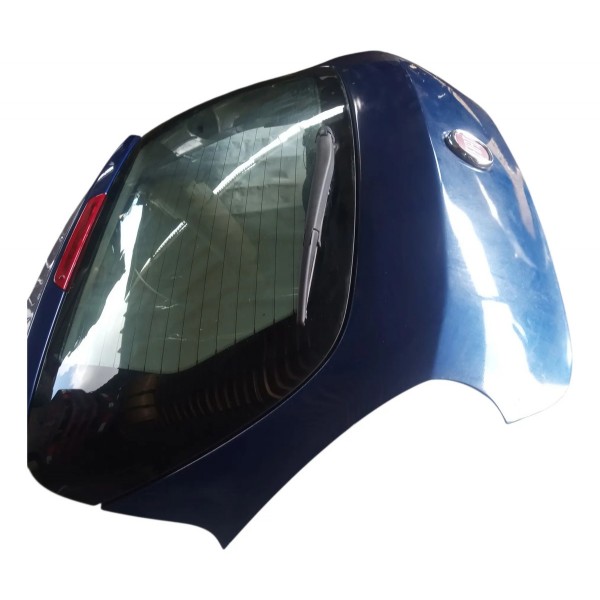 Tampa Traseira Capo Com Vidro Fiat Bravo 2012 Azul-turquesa