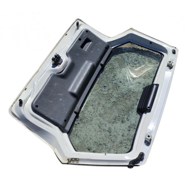 Tampa Porta Malas Fiat Palio 2008 A 2016 Com Detalhe Branco