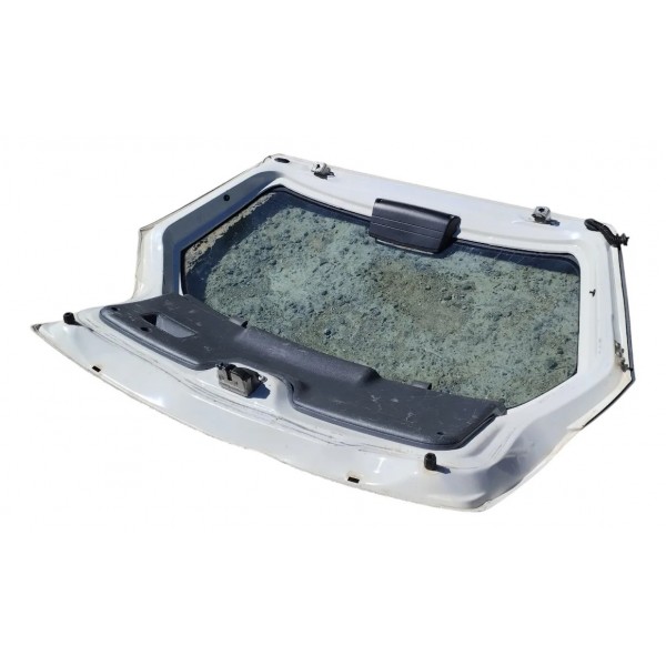 Tampa Porta Malas Fiat Palio 2008 A 2016 Com Detalhe Branco