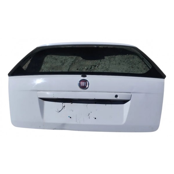 Tampa Porta Malas Fiat Palio 2008 A 2016 Com Detalhe Branco