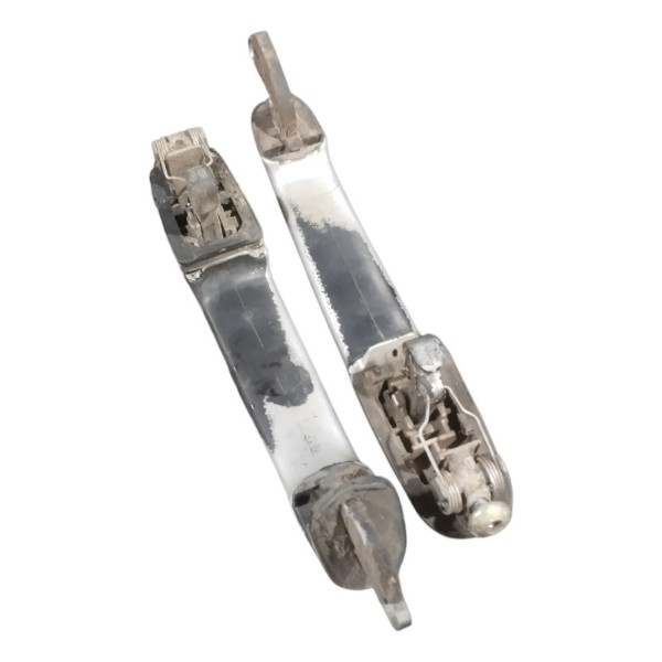 Maçaneta Externa Traseira Seat Cordoba  Vw Polo 98 Prata Traseira