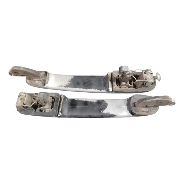 Maçaneta Externa Traseira Seat Cordoba  Vw Polo 98 Prata Traseira