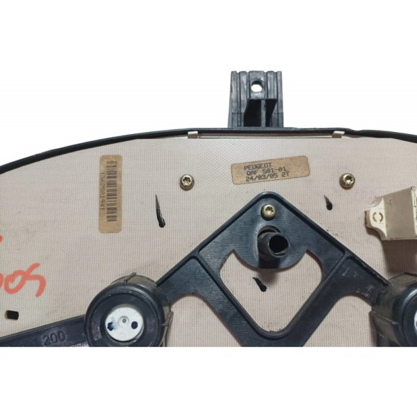 Painel Instrumento Velocímetro Peugeot 206 2005 Preto