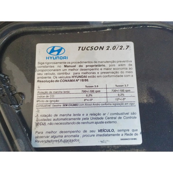 Capo Dianteiro Hyundai Tucson 2006