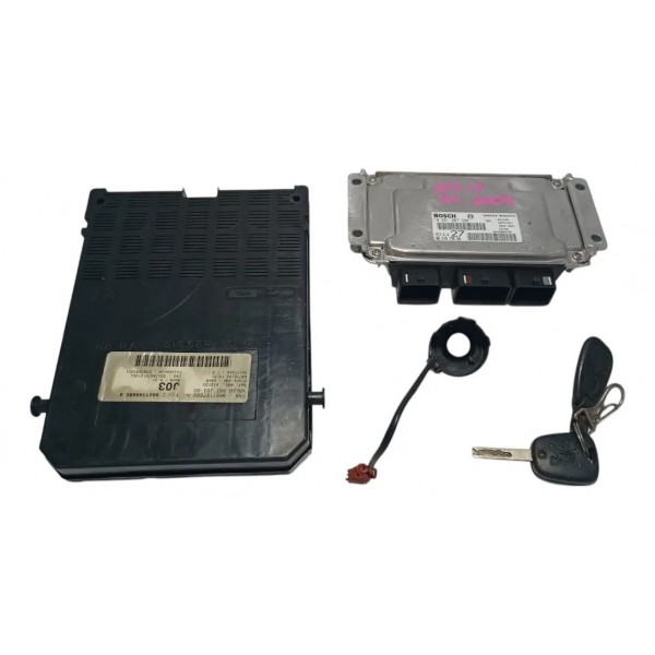 Módulo Injeção Peugeot 307 1.6 16v 2004 Gas. 0261207328 Kit