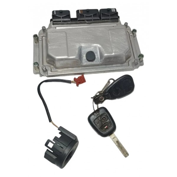 Módulo Injeção Peugeot 307 1.6 16v 2004 Gas. 0261207328 Kit