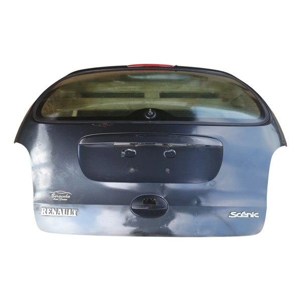 Capo Tampa Traseira Renault Scenic 2005 Cinza Chumbo