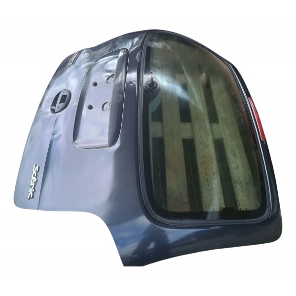 Capo Tampa Traseira Renault Scenic 2005 Cinza Chumbo