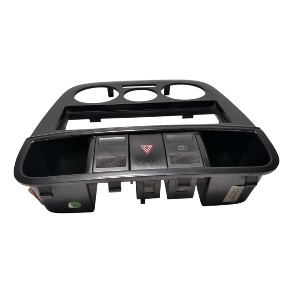 Moldura Painel Central Vw Gol G4 Preto