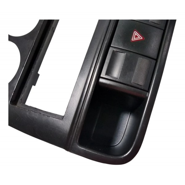 Moldura Painel Central Vw Gol G4 Preto