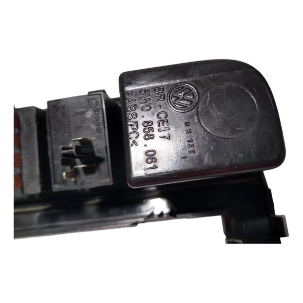 Moldura Painel Central Vw Gol G4 Preto