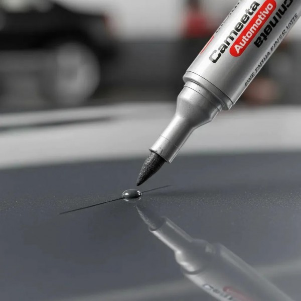 Caneta Retok Tira Riscos Automotivos Diversas Cores Luxcar Cor Grafite
