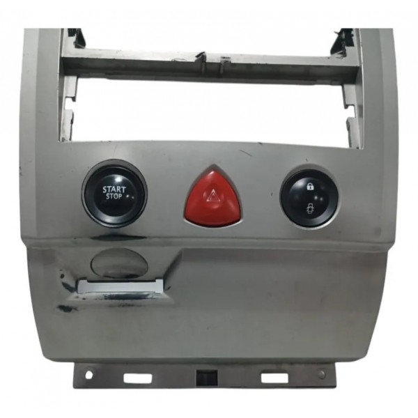 Moldura Painel Central Botões Renault Megane 2008