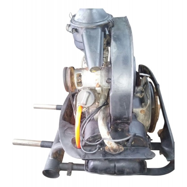 Motor Parcial Vw Fusca 1300 Cl 1974 Funcionando Com Nota