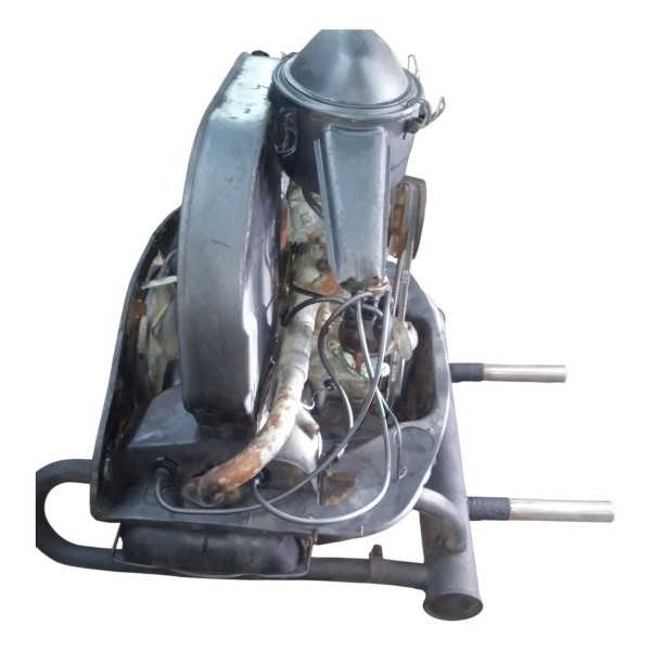 Motor Parcial Vw Fusca 1300 Cl 1974 Funcionando Com Nota