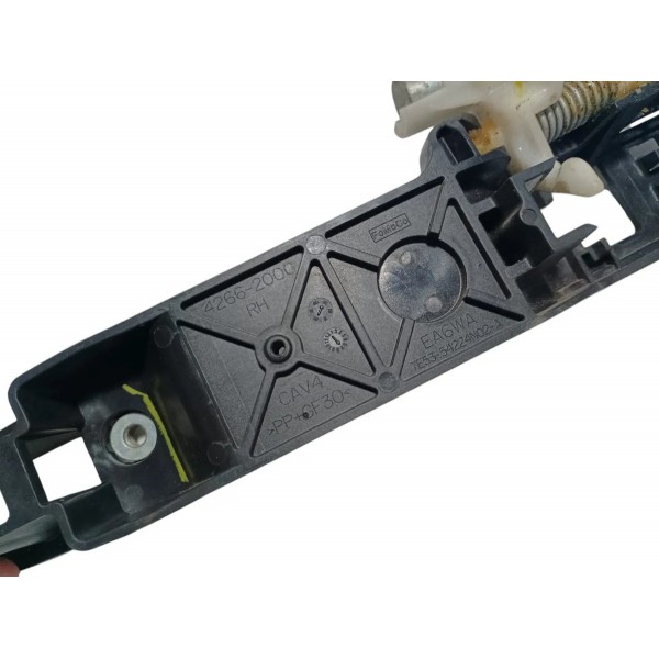 Suporte Maçaneta Porta Dianteira Direita Ford Fusion 2009 Preto