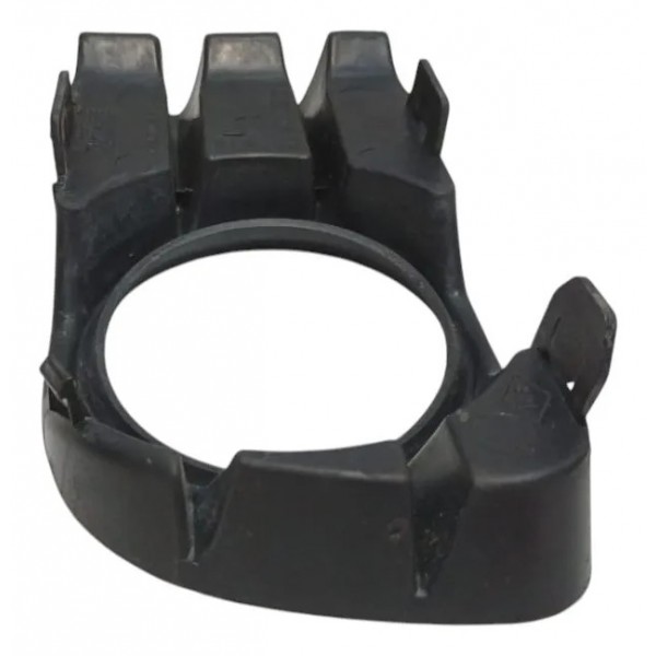 Moldura Farol Milha Direito Renault Megane 2008 Preto Direito