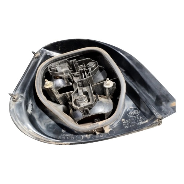 Laterna Fumê Traseiro Direito Renault Scenic 1999 2005 Direito/passageiro Preto