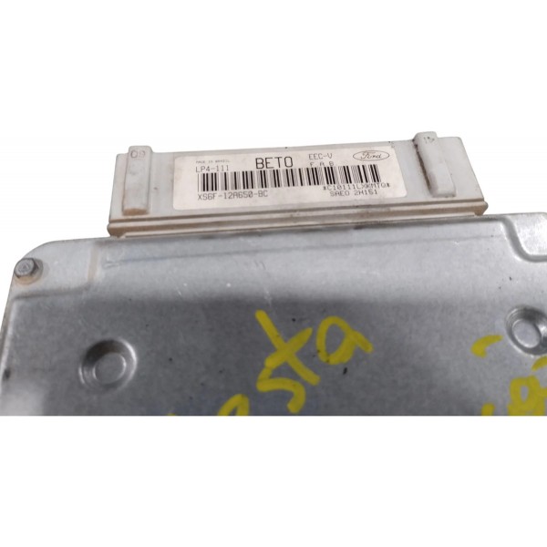 Módulo Injeção Ford Fiesta 2002 Zetec Xs6f12ay50bc