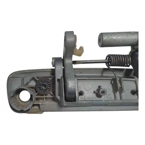 Maçaneta Externa Dianteira Esquerda Honda Fit 2006 Cinza Claro E Escuro Dianteira