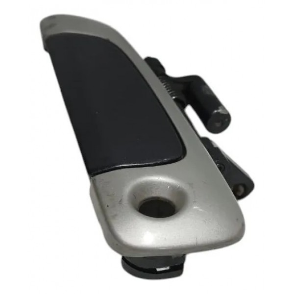 Maçaneta Externa Dianteira Esquerda Honda Fit 2006 Cinza Claro E Escuro Dianteira
