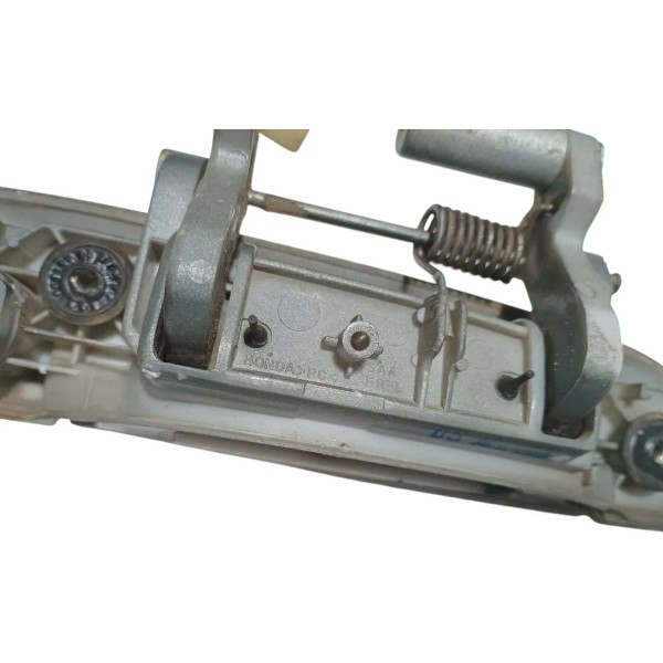 Maçaneta Externa Dianteira Esquerda Honda Fit 2006 Cinza Claro E Escuro Dianteira