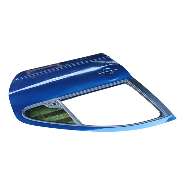 Porta Dianteira Direita Pegeot 307 2006 Dianteira Direito Azul
