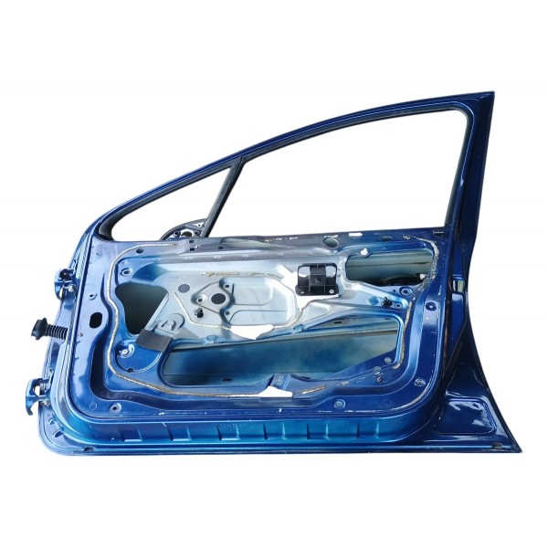 Porta Dianteira Direita Pegeot 307 2006 Dianteira Direito Azul