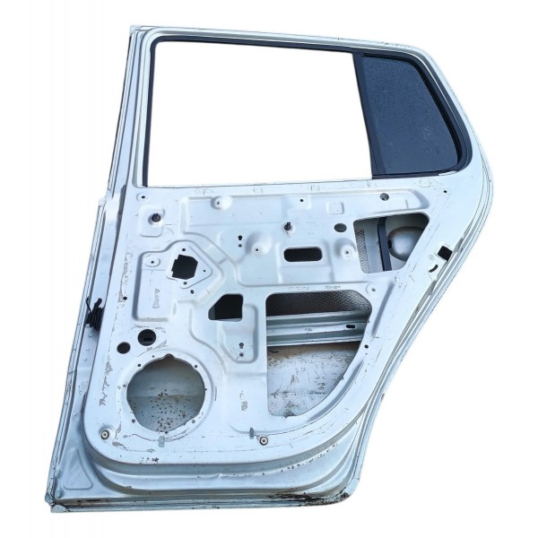 Porta Traseira Lado Direito Vw Fox 2009 Traseira Direito Prateado
