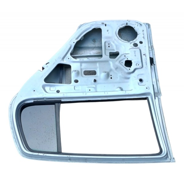 Porta Traseira Lado Direito Vw Fox 2009 Traseira Direito Prateado