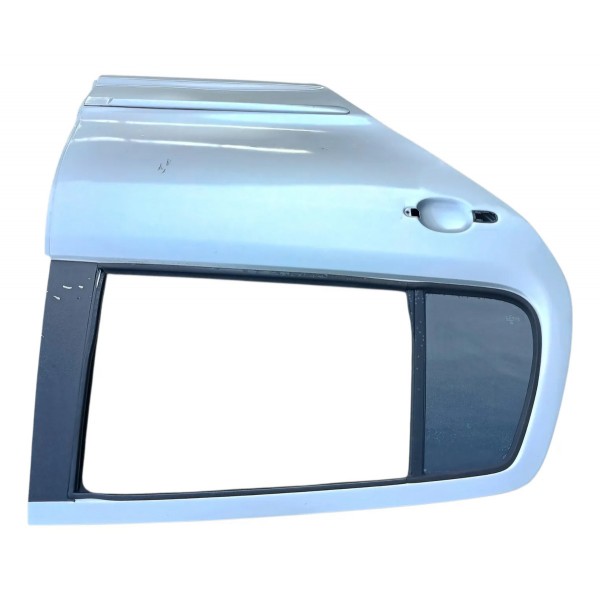 Porta Traseira Lado Direito Vw Fox 2009 Traseira Direito Prateado