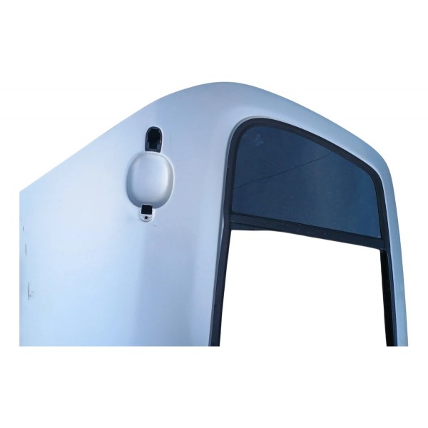 Porta Traseira Lado Direito Vw Fox 2009 Traseira Direito Prateado