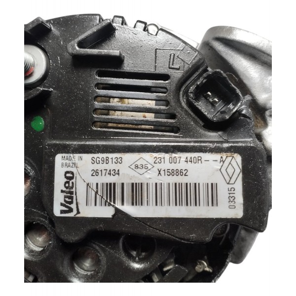 Alternador Renault Sandero/logan 1.0 16v Com Detalhe