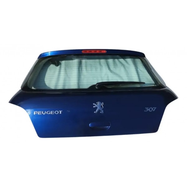 Tampa Traseira Peugeot 307 Hatch 2002  2012 Azul