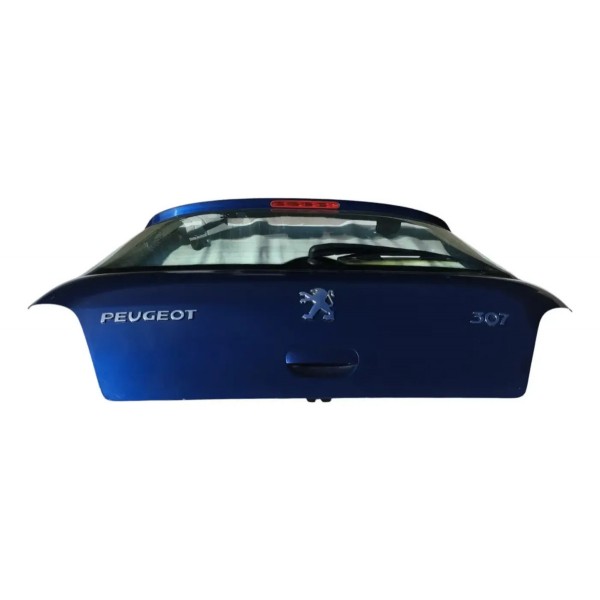 Tampa Traseira Peugeot 307 Hatch 2002  2012 Azul