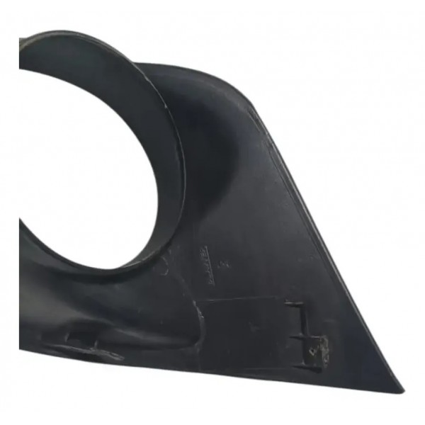 Moldura Farol Milha Esquerdo Ford Fiesta 2011 Preto Esquerdo