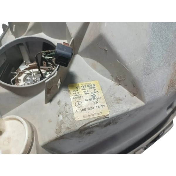 Farol Direito Mercedes Classe A 160 190 1999 2000 A 2003 Direito/passageiro