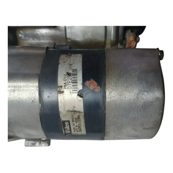 Motor Partida Arranque Peugeot 207 1.4 8v 2010 Valeo