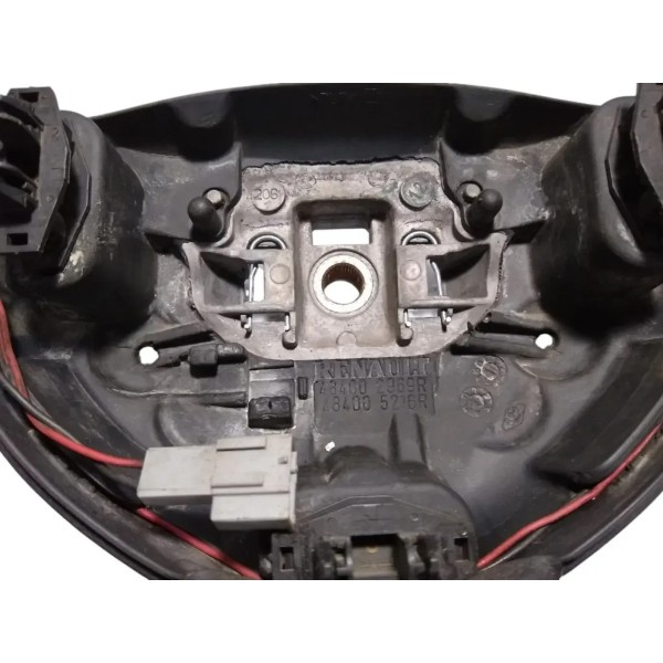 Volante Direção Renault Logan Clio Sandero 2012 Preto